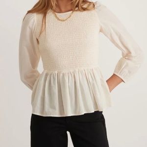 Versona Off White Colored Blouse Size Small.